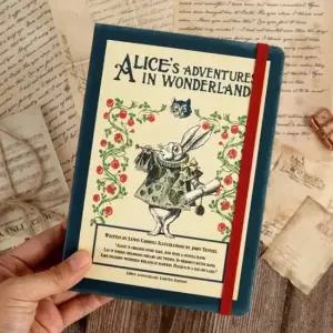 TBZ 앨리스 150주년 기념 다이어리 - 화이트래빗 만년형 심플 이상한나라 자기계발 2025