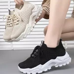 니트 어글리슈즈 키높이 운동화 워킹화 캐주얼슈즈 여성워킹화 어글리슈즈 여성운동화