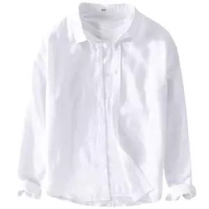 여름셔츠 반팔셔츠 남자린넨셔츠 남자 캐주얼 반팔 긴팔