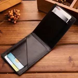 모노 학생 지갑 머니클립 카드지갑 블랙 남자 반지갑 가죽지갑 미니지갑