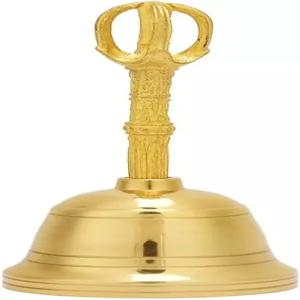 라우드 사운드 금종 인기 있는 순수 황동 핸드벨 불교 종 풍수 도교 악기 결혼식 행사 장식용 황동으로