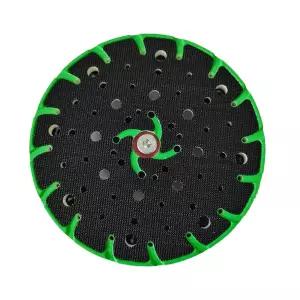 호환  페스툴 건식 그라인더 트레이용 5mm 샌드페이퍼 베이스 스티키 디스크 소프트 패드 6인치 48홀