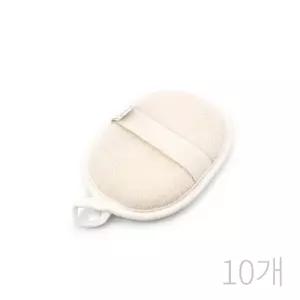 KP 국산 베이비타올 비스코스 목욕스폰지 10개 순한 베이비 목욕장갑 샤워타올 세안스폰지