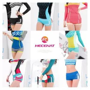 MECENAT 합리적인 가격 여성 래시가드 하의 모음 해변코디 해변룩 수영반바지 비치룩코디 휴가철패션 수영