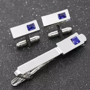 넥타이핀 커프스 버튼 세트 커프스링크 남자예복 남성악세사리 선물 VXD8+8zHT