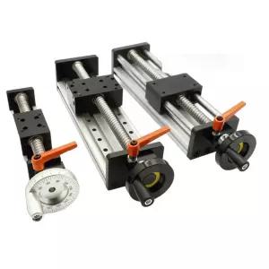 리니어 레일 LM 이중선형 알루미늄 스트로크 블럭 가이드