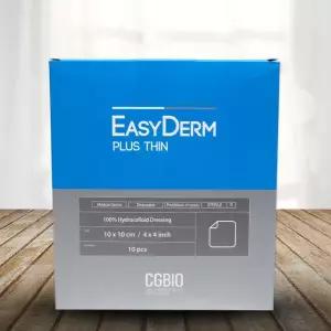 대웅제약 이지덤 플러스씬 10x10cm 10매 1박스 /습윤밴드/흉터밴드/상처처치/하이드로겔/테가솝