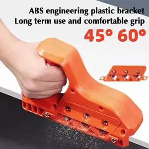 호환  석고보드 퀵 커터 석고보드 핸드 플레인 건식벽체 모서리 모따기 목공 절단 도구 45  60   트리머 수