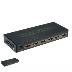 영상분배기 5포트 HDMI 선택기 셀렉터 / 스위치 Switch 4K 3D