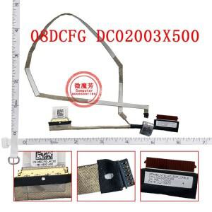 DELL Inspiron 노트북용 LED LCD LVDS 비디오 케이블 점검 번호 15-3511 3510 08DCFG DC02003X500 신