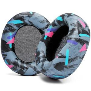 [미국배송] WC PADZ NOVA PRO 무선 및 노바 엘리트 - 스틸 시리즈 아크티스 엘리트를 위한 대체 이어패드 위키드 쿠션으로 제작 더 두껍고 부드럽고 편안함 | 90년대 블랙