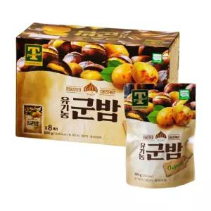 TSTANDARD 트레이더스 유기농 맛밤 군밤 800g