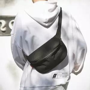 남녀공용 캔버스 힙색 여행보조가방 생활방수 캐주얼 허리백 밸트백 남자슬링백가방