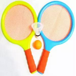 라켓볼 장난감 유아체육교구 야외스포츠 배드민턴어린이세트 장난감라켓