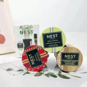 NEST 뉴욕 향수 오일 세트 - , 터키 로즈, 세비야 오렌지, 인디언 재스민 & 마다가