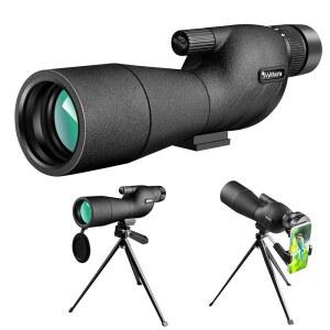 [미국배송] 조류 관찰 야생 동물 관찰 초보자 망원경 표적 관찰을 위한 SVYLTHORIX 고화질 스팟팅 스코프. 삼각대 및 전화 어댑터가 있는 25-75 60MM HD 스팟팅 스코프 단안형