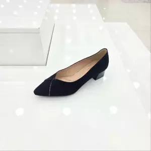 [탠디]by미셸 126010 원단소재 4cm굽 큐빅장식 여성 펌프스 구두 cc2_CC