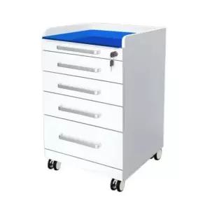 치과용 모바일 찬장  스테인리스 스틸 도구 캐비닛 구강 의료용 클리닉 보관 트롤리