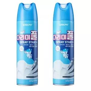 말표 뉴 다리미 풀 480ml (와이셔츠블라우스린넨셔츠 섬유 전용 다림질풀) - 2개