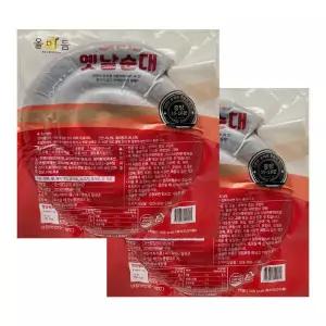 도야지식품 옛날맛 순대 1kg 2개 분식 찰순대 순대국