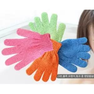 장갑 스파 손가락 때 바스 타올 목욕 샤워 거품목욕 거품