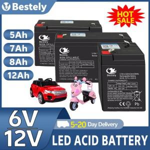 고용량 5Ah/7Ah/8Ah/12Ah 충전식 배터리 6V/12V  전동 장난감 자동차 바이크 오토바이 유모차용