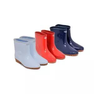 여성 반장화 미끄럼방지 패션 작업장화 내피 안전화 방수 논슬립 횟집 원예