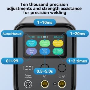 AWithZ UF20B 스폿 용접기 슈퍼 패러드 커패시터 18650 리튬 배터리 DIY 니켈 시트 EU