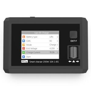 새로운 툴킷RC M7AC 100W / 입력 XT60  지원 듀얼 스마트 충전기 신호 테스터 드론