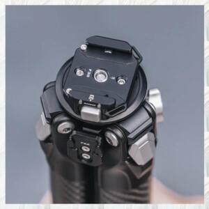 Hot Selling-F38B4406 카메라  장비 삼각대 F3용 오작동 방지 디자인의 퀵 릴리스 다기능 베이스