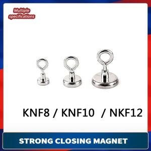 D8 D10 D12 NdFeB  자기 후크 라운드 폐쇄 자석 낚시 빨판 충돌 방지 영구