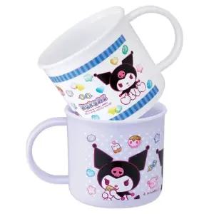 마리빙 2개입 1P 유치원 물컵 어린이집양치컵 캐릭터 쿠로미 핸들컵 200ml