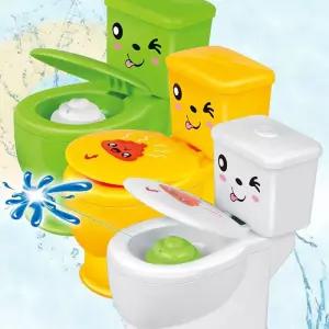 마리빙 장난감물총 목욕 욕조 재미있는 2P 웃긴 물놀이 선물 랜덤 귀여운 어린이 변기모양