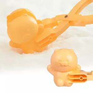 마리빙 카카오 겨울 스노우볼메이커 장난감 눈사람만들기 캐릭터눈집게 춘식이 2P 놀이