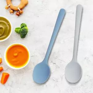 이에스숍 다용도 숟가락 요리 실리콘수저 이유식조리스푼 주방