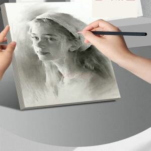 미술 학생 1개 스케치 용지 두꺼운 수채화 연필 드로잉 목탄 펜