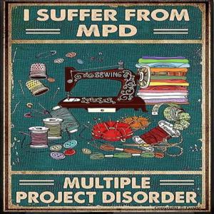 재봉틀 빈티지 금속 주석 표지판 Mpd 다중 프로젝트 장 고통받는 가정용 커피 의류 매장 벽 장식용 8x12