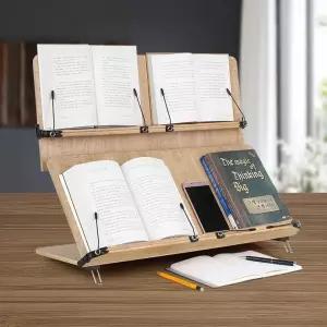 접이식북홀더책스탠드 누워서보는공시생독서 2단 거치대미니대형나무