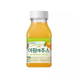 서울우유 아침에주스 제주감귤 210ml 18개