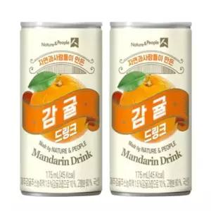제주감귤 드링크 과즙음료 175ml x 60캔