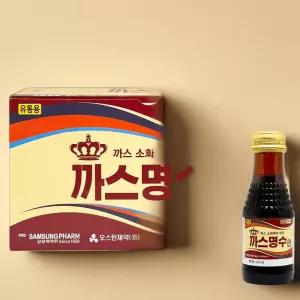 오리지널 탄산소화제 까스명수 골드액 75ml 10병