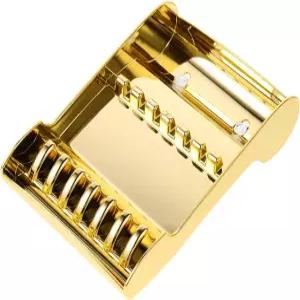 파티킨돔 2pcs 헤어 가위 보관 트레이 정리함 미용실용 진공 베이스 경량 우아한 골드 디자인 사용