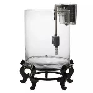 원형 어항 거실 금붕어 인테리어 원통 물고기 수족관 투명 오픈 소형 아크릴