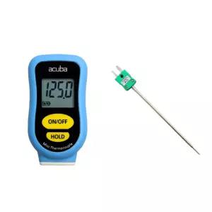 멀티 온도표시범위 요리 온도계 일체형 탐침 세트 [ABS8913]