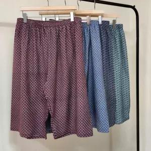 남자 빅사이즈 여름 인견 반바지 잠옷