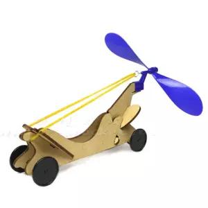 4인용 윈드카 공기에너지 고무동력 방향조절 자동차만들기 돌봄 놀이체험