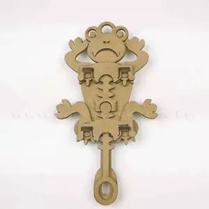 초등 톱니바퀴 동력 우드 조립 춤추는 개구리만들기 4인 과학수업키트 재료