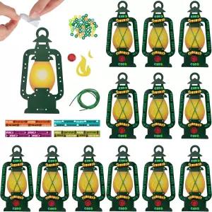 재미있는 익스프레스 캠프 랜턴 레이싱 간판 공예 키트 - 2024년 방학 성경 학교 12곳 만들기