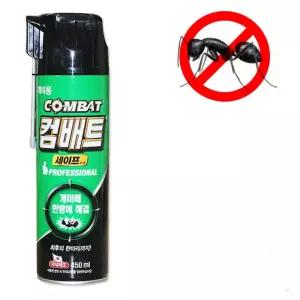 컴베트 개미떼제거 벌레제거제 해충 에어졸 450ml 불개미 한방에 컴배트