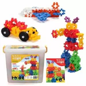 해피미니사각블럭 378PCS 와플블록 와플블럭